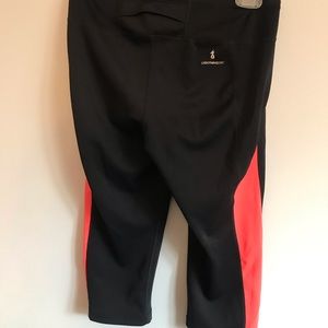 Running drawstring tights